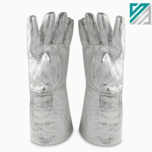 Aluminium Foil Heat-Resistant Protective Gloves