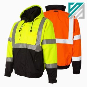 High Visibility Warm Waterproof Safety Jacket